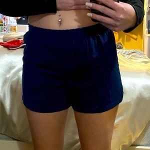 Navy Blue Soffe shorts